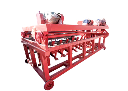 Groove Compost Turner for Small Scale Organic Fertilizer Production Plants