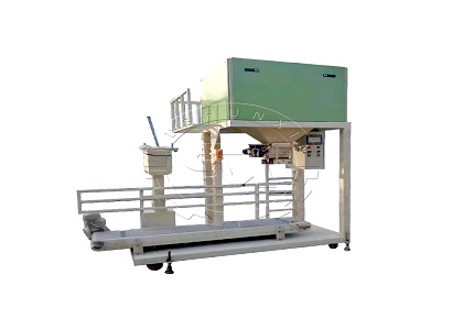 Mini organic fertilizer packaging machine