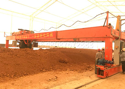 Animal poop fertilizer production equipment