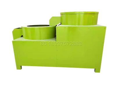 Compost pellets polishing machine