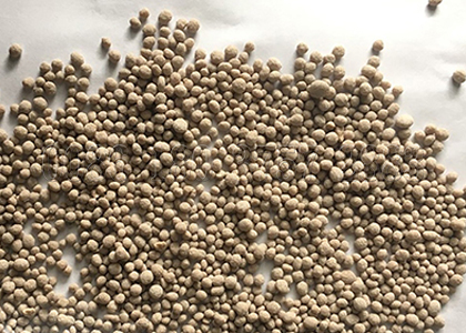 Organic fertilizer granules