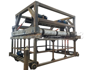 Organic fertilizer turning machine