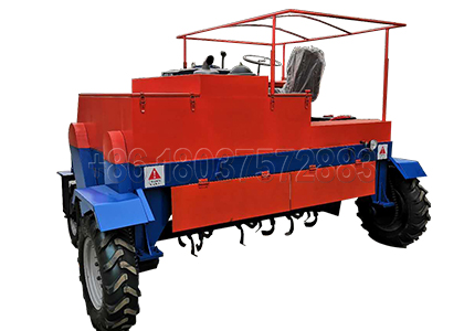 moving type compost turner for your manure composting